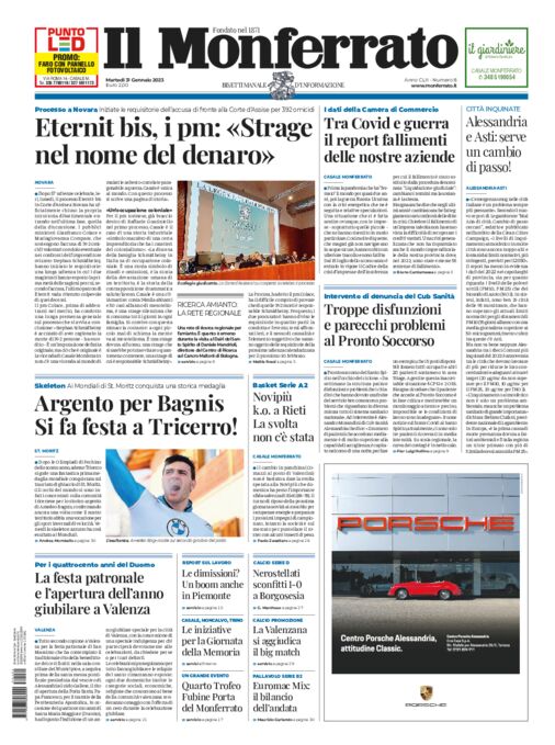 Il Monferrato - Edizione 8 del 31/01/2023